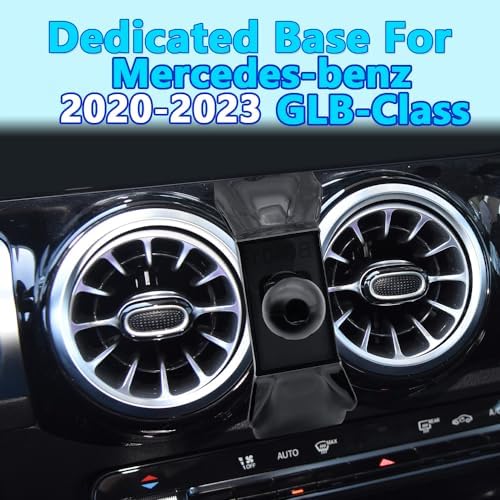 TTMIC Premium Car Phone Holder for Mercedes Benz GLB (2020-2023) – 360° Rotatable Smartphone Mount for Hands-Free Navigation and Calls – Sleek Auto Accessory Enhancing Interior Style and Functionality