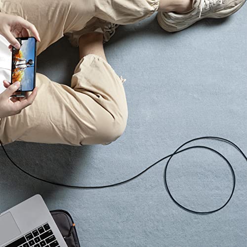 Elevate Your Charging Experience: 10 ft MFi Certified i Phone Charger Cable 3-Pack with 90-Degree Connector – Fast Charging & Durable Nylon Braided Design for i Phone 14/13/12/11/Pro/Max/Mini/X/Plus/8/7/6/Plus – Perfect for Home, Office, and Travel Use – Enhanced Compatibility and Comfort