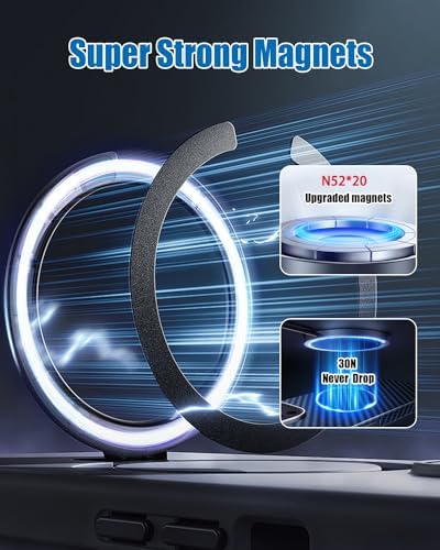 Maximize Your Tesla Experience with the Qi2 15 W Mag Safe Charger – Fast Wireless Charging for i Phone 16/15/14/13/12 Series, Heat Restriction Technology, Ideal for Model Y/3, Includes 40″ C-C Cable for Effortless Installation and Enhanced Safety