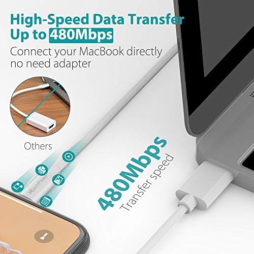 Marchpower MFi Certified USB C to Lightning Charging Cable – Premium Fast Charger for i Phone 14, 13, 12 Pro Max, Mini, 11, X, XS, XR, 8 Plus – Durable Nylon Braided Design in Elegant Gold – Available in 3, 6, 10 ft Lengths for Ultimate Convenience and Style