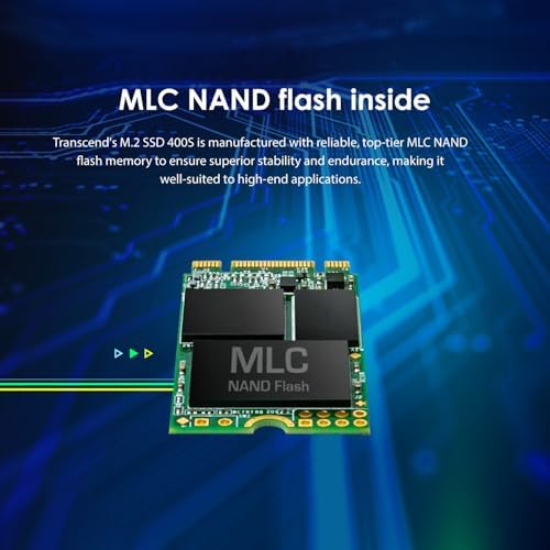 Revitalize Your PC Performance with the Transcend 32 GB MTS400 S M.2 2242 SATA III SSD – High-Speed Internal Solid State Drive Featuring DRAM Cache & MLC Technology for Lightning-Fast Access, Compact Compatibility, and Enhanced Reliability for Laptops and Desktops