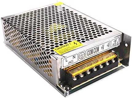 PHEVOS 12 A 5 V Universal Power Supply Adapter – High-Efficiency AC to DC Transformer for Raspberry Pi, CCTV, LED Lighting & Computer Projects – Reliable Power Solution with Safety Features for Enhanced Device Performance and Versatile Applications