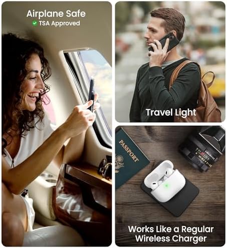 Ultra-Slim Infina Core Mag Safe Battery Pack – 5000 m Ah Fast Charging Power Bank for i Phone 12/13/14/15/16/Pro/Max/Plus – 20 W USB-C Input/Output – Wireless Magnetic Charger for Effortless Connectivity and Enhanced Performance