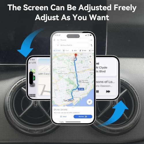 Mercedes-Benz GLA & CLA-Class Car Phone Holder – Hands-Free Magnetic Mount for i Phone 15/14/13/12 Pro Max, Universal Smartphone Compatibility, Enhanced Road Safety & Stylish Design – Secure Fit for 2015-2020 Models