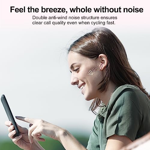 Jesebang Pink Bluetooth 5.3 Wireless Earbuds – Stylish Stereo Earphones with ENC Microphone, 30-Hour Playtime, IP7 Waterproof Rating for Gym & Outdoor Adventures, Dual LED Battery Display – Ultimate Audio Freedom on the Move