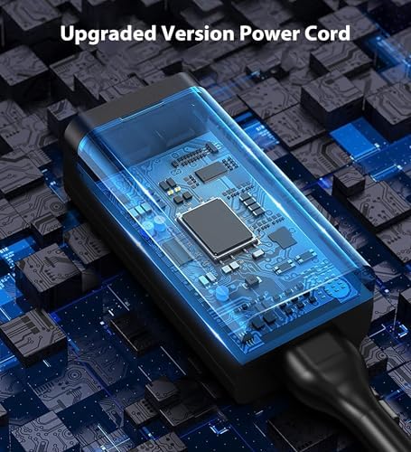 2025 Ultra-Slim 65 W USB-C Laptop Charger for HP Devices – Fast Charging Power Adapter for Elitebook, Pavilion, Spectre, Envy & Elite x2 – Lightweight Braided Cable with Safety Features for Ultimate Portability