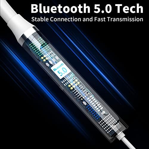 Revolutionary Neckband Bluetooth Earbuds – Superior Hi-Fi Stereo Sound for Active Lifestyles with Unmatched Compatibility for Pixel, Samsung, and i Phone – Lightweight, Sweatproof Design with Rapid Pairing and Extended Battery Life for Ultimate Audio Enjoyment
