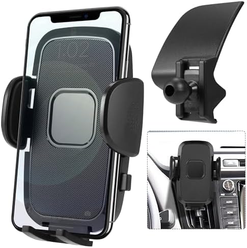 Toyota RAV4 2013-2018 Air Vent Phone Holder Mount – Universal Fit for 4.0″-7.0″ Smartphones, 360-Degree Rotation, Easy Installation, Durable Dashboard Accessory for Enhanced Driving Safety and Connectivity