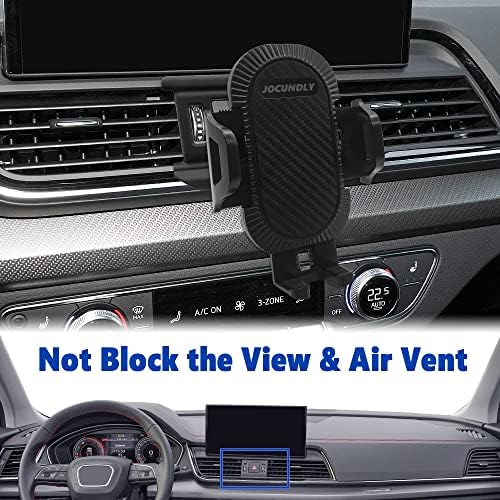 Premium Car Phone Mount for Audi Q5 & SQ5 (2010-2017) | Thick Case Compatible Air Vent Holder for Secure Navigation & Hands-Free Use | Stylish Mobile Cradle for All Smartphones | Enhanced Stability & Easy Installation | Ideal Audi Accessories