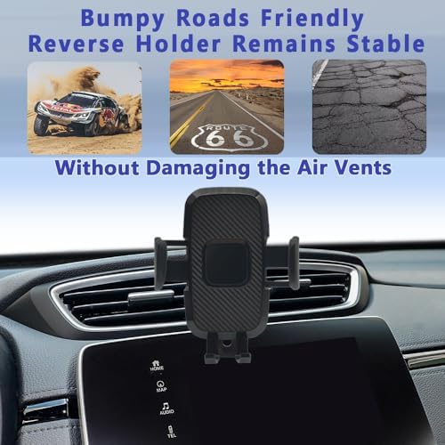 COMETURE Honda CR-V Phone Holder Mount (2017-2022) – Ultimate 360-Degree Adjustable Smartphone Cradle for Seamless Navigation and Enhanced Safety – Compatible with i Phone & Android – Stylish Auto Accessory for Secure Driving Experience