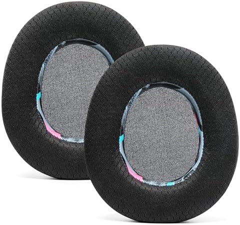 Experience Ultimate Comfort with WC Freeze Nova Pro Wireless Cooling Gel Earpads for Arctis Nova Pro – Exclusive 90’s Black Design, Enhanced Durability & Sound Isolation, Tailored Fit for Gamers Seeking Maximum Performance and Prolonged Play Sessions