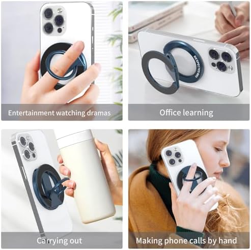 Discover the RESPECTED BRO Desert Gold Magnetic Phone Ring Holder: A Dual Ring Marvel for Enhanced Stability and Versatile Use. Expertly engineered for seamless compatibility with i Phone 16/15/14/13/12, this premium accessory transforms your mobile experience into one of unparalleled convenience. Enjoy hands-free functionality across diverse environments—be it your home, office, gym, or kitchen—with a strong magnetic grip that effortlessly secures your device to any metal surface. The innovative finger loop ensures secure handling, minimizing drop risks while providing comfort during one-handed use. Elevate your video calls, streaming, and browsing by converting any flat surface into an instant stand. Crafted from high-quality materials for long-lasting durability, this phone ring holder is your ultimate companion in navigating daily tasks with confidence and style. Upgrade your i Phone accessories today with the RESPECTED BRO Magnetic Phone Ring Holder—where cutting-edge design meets everyday practicality.