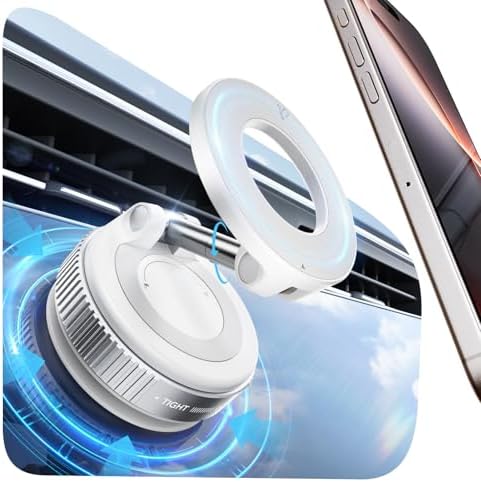 Revolutionize Your Hands-Free Experience with the 360° Foldable Magnetic Phone Holder – Versatile Suction Cup Mount for i Phone 16/15/14/13, Ideal for Cars, Gyms, Mirrors & Tiles – Ultimate Stability and Convenience for Active Lifestyles