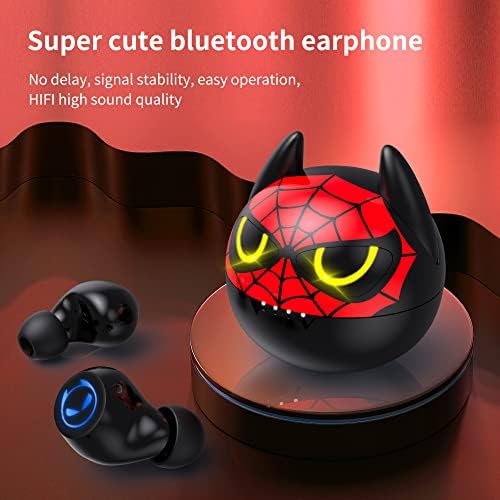 Kids’ Bluetooth 5.1 Wireless Earbuds – Adorable Waterproof Earphones with Dual Mics, 36-Hour Playtime, Hi-Fi Stereo Sound, and Gaming Mode – Perfect for Active Young Listeners and Learning on the Go