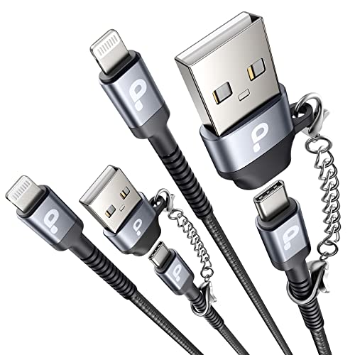 6 FT MFi Certified USB-C to Lightning Charging Cable Pack – Rapid Charge & Data Sync for i Phone 13, 12, 11 Pro Max, SE, & i Pad 8 th Gen – Durable Green Cords for Enhanced Flexibility & Style
