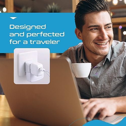Ultimate Universal Travel Adapter: 35 W Fast Charging Power Converter with PD & QC 3.0, Dual USB-C & Triple USB Ports for Seamless Global Connectivity – Compatible with Type A, C, G, I Outlets for Effortless Charging Across EU, US, UK & Beyond – Perfect Travel Companion for Modern Explorers