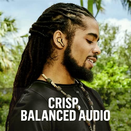 Experience Superior Sound with House of Marley Rebel True Wireless Earbuds – Eco-Friendly Bluetooth Connectivity, 8-Hour Battery Life, Microphone for Hands-Free Calls, and Enhanced Device Compatibility in Sleek Signature Black – Perfect for Music Lovers and Sustainable Living Enthusiasts