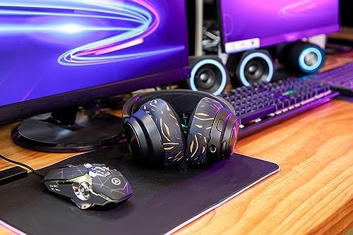 Experience Ultimate Comfort with WC Freeze Nova Pro Wireless Cooling Gel Earpads for Arctis Nova Pro – Exclusive 90’s Black Design, Enhanced Durability & Sound Isolation, Tailored Fit for Gamers Seeking Maximum Performance and Prolonged Play Sessions