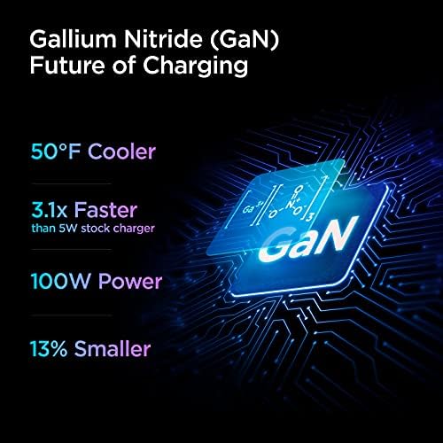 Effortless Power: Spigen 70 W Ga N II Dual USB-C Wall Charger – Fast Charging for Mac Book Pro, i Pad, i Phone & More – Compact Design for On-the-Go Efficiency with Dual Ports & 60 W Single Port Capability – Ultimate Compatibility & Enhanced Safety for All Your Devices
