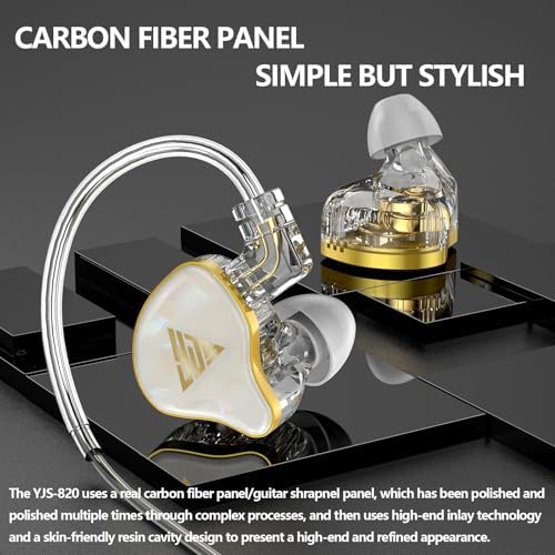 Premium Hybrid In-Ear Monitors with Advanced 1 BA + 1 DD Technology | Unmatched Comfort for Long Listening Sessions | Deep Bass for Gaming and Music Enthusiasts | Ergonomic Design for Noise Isolation and Fit | Universal Device Compatibility | Elevate Your Sound Experience Today