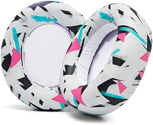 Upgrade Your Sound: WC Premium Replacement Earpads for Steelseries Arctis Nova Pro Wireless by Wicked Cushions | Enhanced Comfort with Thick, Soft Leather & Superior Durability | Red Camo Design for Distinctive Style & Optimal Sound Isolation