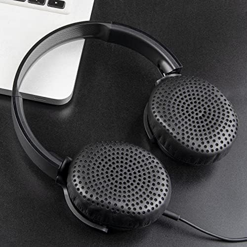 SOULWIT Premium Earpads for Skullcandy Riff/Riff2 – Ultra-Comfort Noise Isolation Cushions with Soft Leather Finish – Effortless Installation & Modern White Design for Enhanced Audio Experience