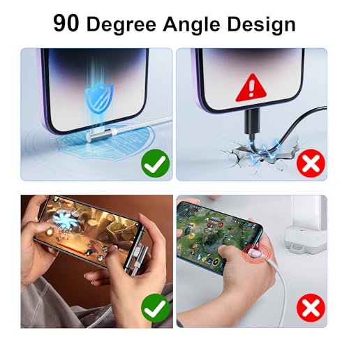 Revolutionary 4-in-2 Multi-Device Charging Cable: 100 W High-Speed USB-C Power Hub for i Phone, Apple Watch, i Pad, and Galaxy – 10 ft Length with Ergonomic 90-Degree Connector for Effortless Travel and Clutter-Free Charging – Your All-in-One Solution for Dynamic Tech Users!
