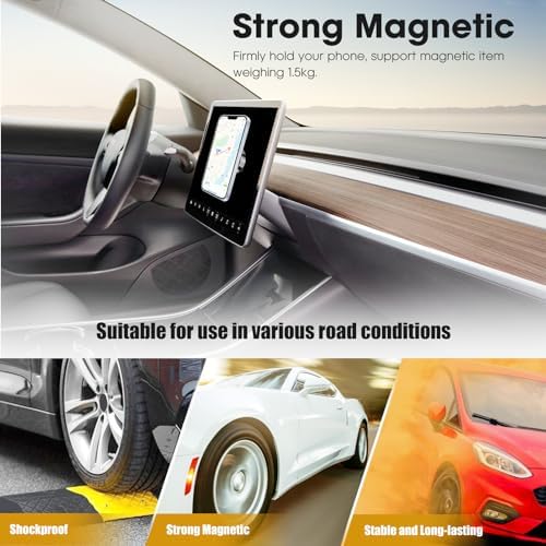 Revolutionary Magnetic Phone Holder for All Smartphones – Ultimate Hands-Free Solution with Vacuum Suction Technology for Car and Gym – Exceptional Stability and Seamless Multitasking Anywhere