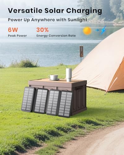 Ultimate FEELLE Solar Power Bank – 27,000 m Ah High-Capacity Wireless Charger with 4 Efficient Solar Panels, 22.5 W Fast Charging, Dual USB-C Ports, Ideal for Outdoor Adventures and All Smartphones – Stay Connected Anywhere