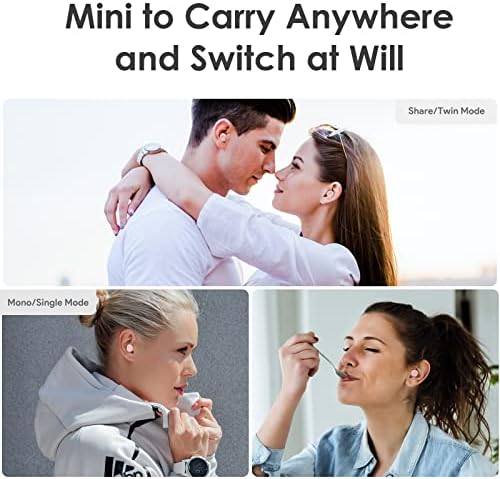 PALOVUE Bluetooth 5.3 Wireless Earbuds – Premium Deep Bass In-Ear Headphones with Built-In Microphone, 35 Hours Playtime, Compact Charging Case, Ideal for Sports, Work, and Everyday Use – Unmatched Comfort and Durability for i Phone & Android Users