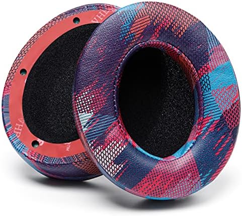 Upgrade Your Audio Experience with WC Wicked Cushions Replacement Ear Pads for Beats Studio 2 & 3 – Retro 90’s White | Luxurious PU Leather & Enhanced Foam for Optimal Sound Isolation | Perfectly Fits B0501 & B0500 Models | Not Compatible with Beats Solo | Enhanced Adhesive for Maximum Durability and Longevity