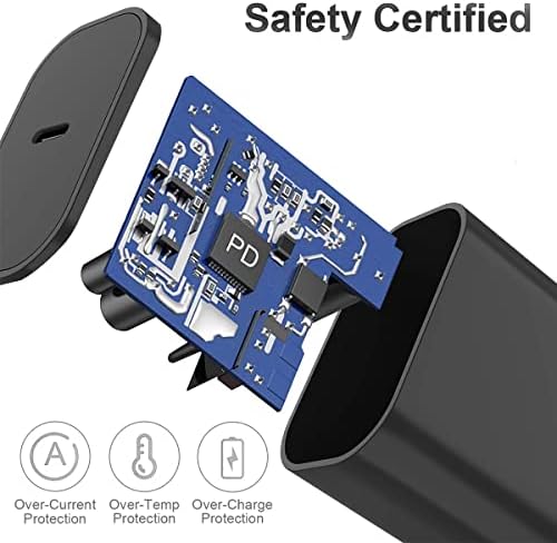Ultra-Fast 20 W Charger for Motorola Edge Series – Rapid Power Boost for Edge 2022, 2021, 2020, Stylus 5 G 2022, One 5 G & Razr 5 G – Compact, Safe Charging Solution for On-the-Go Connectivity