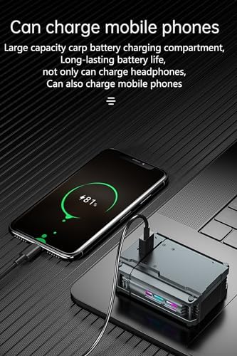 Revolutionary True Wireless Earbuds Model 45 – 2024 Bluetooth 5.3 Headphones with IP7 Waterproof Rating, Touch Control Ease, and Built-in Mic for Crystal Clear Calls – Optimal Performance for Active Lifestyles with LED Power Display