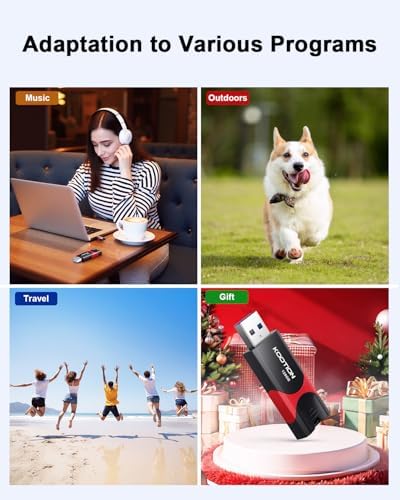 KOOTION 256 GB USB 3.0 Flash Drive – High-Speed Retractable Thumb Drive with Rugged Design and LED Indicator for Reliable Data Storage and Transfer – Ideal Memory Stick for Professionals and Students