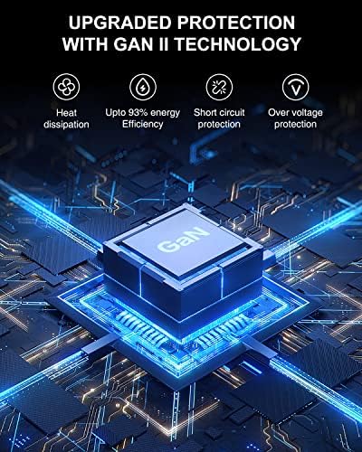 Nekteck 100 W Ga N USB-C Fast Charger – Tri-Port Wall Charger with PD 3.0 & QC 3.0 for Rapid Charging of Mac Book Pro/Air, i Phone 16/15/14, i Pad, Galaxy S25/S24, Pixel Book, Steam Deck, and More – Compact, Foldable Design for Ultimate Portability and Versatile Compatibility
