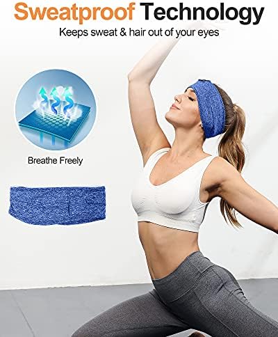 Fulext Bluetooth Sleep Headphones Headband – Ultimate Comfort for Side Sleepers, Thin HD Stereo Sound Quality – Ideal for Insomnia Relief and Travel Convenience – Perfect Gift for Men and Women – Enhanced Compatibility, Long-Lasting Battery Life for All Night Relaxation