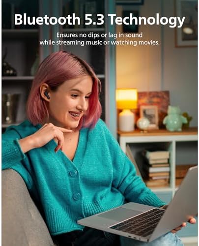 Philips TAT3519 Premium True Wireless Earbuds – Bluetooth 5.3 Noise-Canceling Headphones with Deep Bass, 24-Hour Battery, and Crystal-Clear Call Quality – Ideal for Audiophiles and Active Lifestyles with Fast Charging and IPX4 Water Resistance