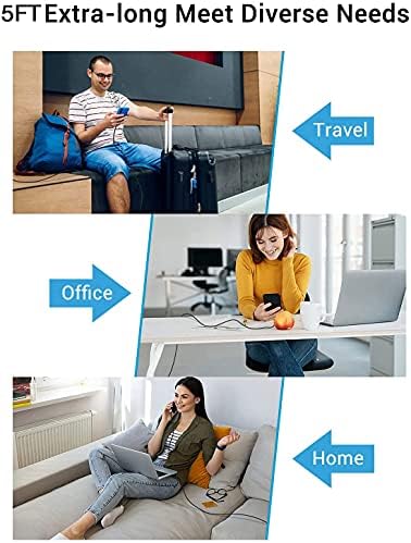 Ultra-Fast 18 W USB-C PD Wall Charger for Samsung Z Flip & Z Fold Series – Includes 5 FT Type C Charging Cable for Enhanced Performance and Versatility – Ideal for Quick Charging, Travel, and Everyday Use – Compatible with Z Flip 6/5/4/3 and Z Fold 6/5/4/3/2 5 G Smartphones – Premium Overcurrent and Overheating Protection – Elevate Your Charging Experience Today!