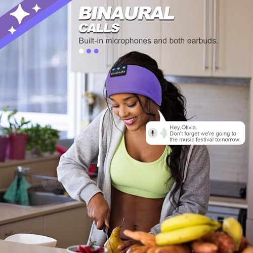 Discover the Ultimate Comfort with LC-dolida’s Bluetooth Sleep Headband – The Perfect Fusion of Relaxation and Functionality for Insomnia Relief and Active Lifestyles – USB-C Rechargeable, Soft Fabric, Ideal for Meditation, Yoga, Travel, and Workouts – Experience Seamless Connectivity with Bluetooth 5.4 and Enjoy High-Quality Sound while Blocking Out Distractions – Lightweight and Breathable Design for All-Night Wear – Elevate Your Sleep and Focus on Wellness with Our Dual-Function Sleep Mask and Headphones – A Thoughtful Gift for Yourself or Loved Ones Seeking Serenity and Comfort in Every Moment.
