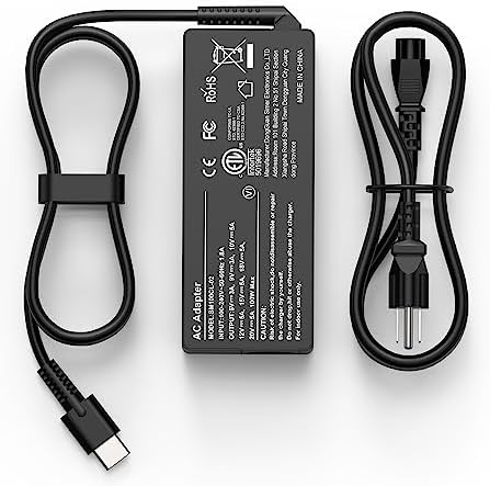 Ultimate 100 W USB-C Fast Charger Power Adapter – Exceptional Compatibility for Lenovo Think Pad, Mac Book Pro/Air, i Pad Pro, HP, Dell, Asus, and All USB-C Devices – Unmatched Speed & Versatility for Efficient Charging