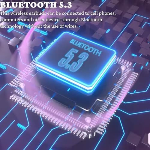 Stylish Heart-Shaped Wireless Bluetooth Earbuds with Noise-Canceling Technology – Premium Sound Quality for Gym, Office, and School | Portable Charging Case Included for Extended Use and Enhanced Compatibility