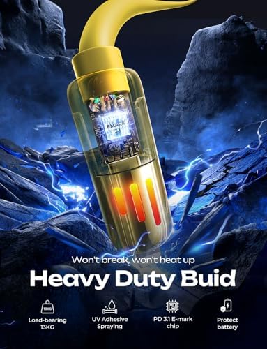 LISEN 240 W 4-in-1 USB C to Lightning Charging Cable – 10 FT Heavy-Duty Multi-Device Charger with LED Indicator for i Phone 16/15/14 Pro, Mac Book, i Pad, Samsung S25 & Nintendo Switch – Ultimate Flexibility and Fast Power Delivery