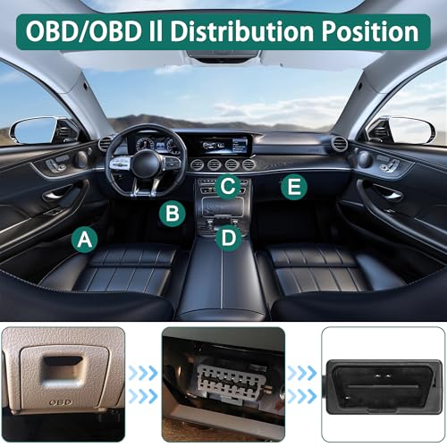 MEIRIYFA OBD OBD2 Power Cable for Dash Camera OBD to USB Type C Right Angle Hardwire Charger 90° Degree Wire Cord,12V-24V to 5V 3A 24 Hours Surveillance/Acc Mode with Switch Button (USB Type C) – Enhanced Compatibility and Speed