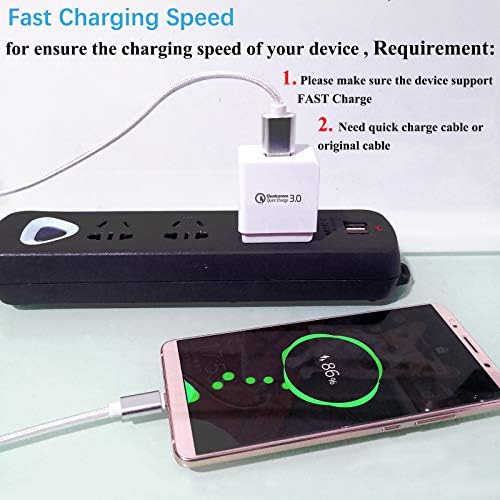 Rapid Charge 3.0 18 W USB Wall Charger – Versatile Fast Charging Adapter for i Phone 12/11 Pro, Galaxy S21/S20, Pixel Series – Universal Compatibility & Enhanced Safety Features for On-the-Go Power Solutions