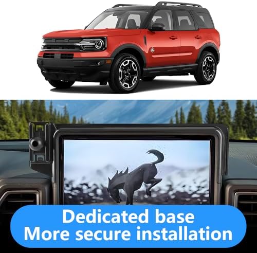 Ford Bronco Sport 2021-2024 Premium Car Phone Holder – Secure Gravity Mount for Safe Navigation & Hands-Free Calling – Effortless Installation, Adjustable Viewing Angles, Integrated Charging for Ultimate Convenience – Essential Auto Interior Accessory for Modern SUVs