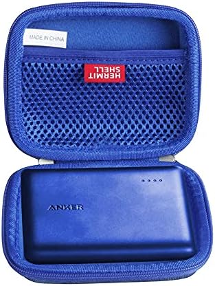 Hermitshell Premium Hard EVA Travel Case for Anker Power Core 13000 Portable Charger – Lightweight Protection with Custom-Fit Design for Ultimate Portability and Accessibility – Ideal for On-the-Go Charging and Travel Safety