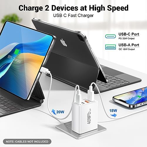 Ultra-Fast 4-Port USB Wall Charger – Multi-Device Power Adapter with Quick Charge 3.0 Technology for i Phone 16 Series, Samsung Galaxy S25/S24, Google Pixel 7 – Compact, Efficient & Safe Charging Solution for Home and Travel