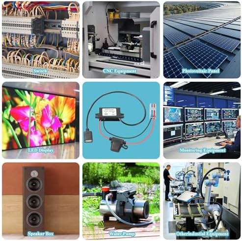 High-Efficiency Waterproof Dual USB DC/DC Adapter – 12/24 V to 5 V Converter with 3 A Output, Integrated Safety Fuse, and Compact Design for Reliable Vehicle Power Solutions and Outdoor Charging Needs