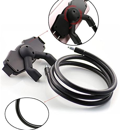 Revolutionary Adjustable Gooseneck Phone Holder – Versatile 360-Degree Multi-Angle Stand for Effortless Hands-Free Use of Smartphones, Tablets, and E-Readers – Ideal for Streaming, Video Calls, and Reading Anytime – Lightweight and Portable Design for Ultimate Convenience – Universal Compatibility with i Phone, Samsung, i Pad, Kindle, and More – Enhance Your Productivity and Comfort Across All Settings