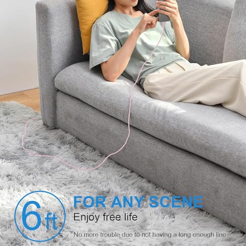 Power Up Your Devices: 20 W Fast Charging Duo Kit for i Phone 16 & 15 – Includes Two 6 FT Woven Type-C Cables for Enhanced Durability and Versatility – Perfect for i Pad Pro & Air Pods – Experience Rapid Charging with Unmatched Portability and Reliability